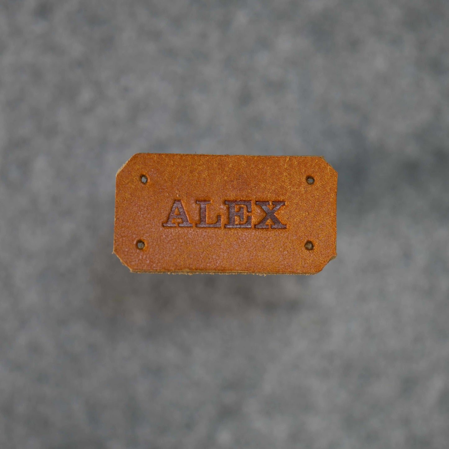 Leather Name Tags